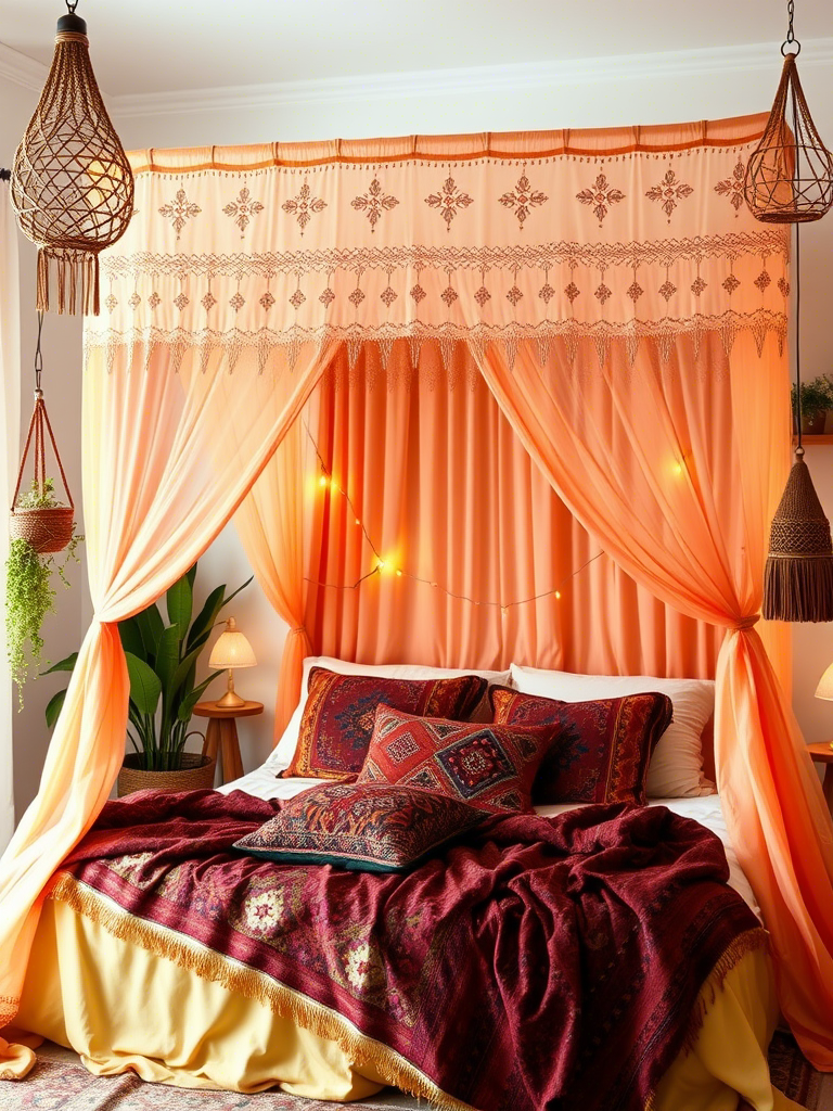 Colorful Boho Bedroom Ideas