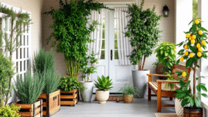 20+ Stunning Faux Plants for Front Porch – Zero Maintenance, All Style!