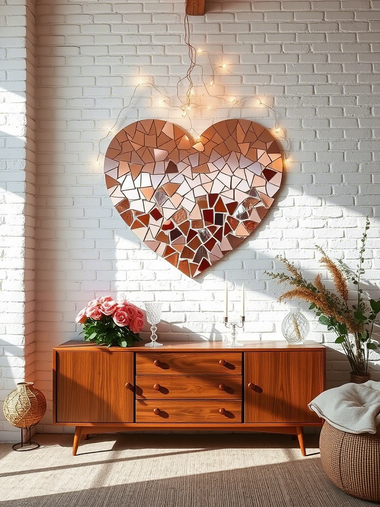 Heart-Shaped Wall Art Ideas