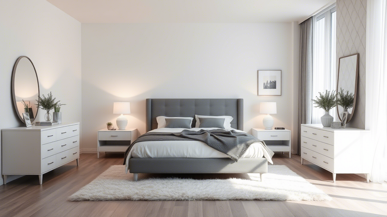 20+ White and Grey Bedroom Ideas – Stylish & Cozy Design Inspiration