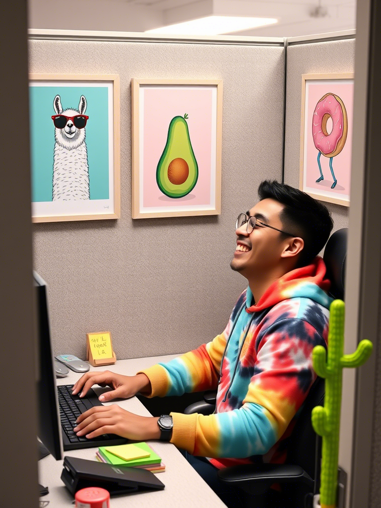 Creative Office Cubicle Decor Ideas