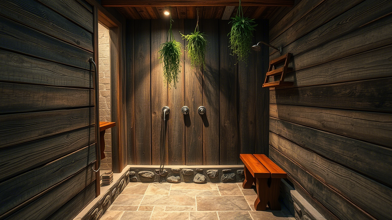 20+ Rustic Walk-In Shower Ideas – Cozy & Nature-Inspired Designs