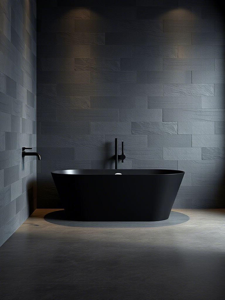 Amazing Dark Bathroom Design Ideas