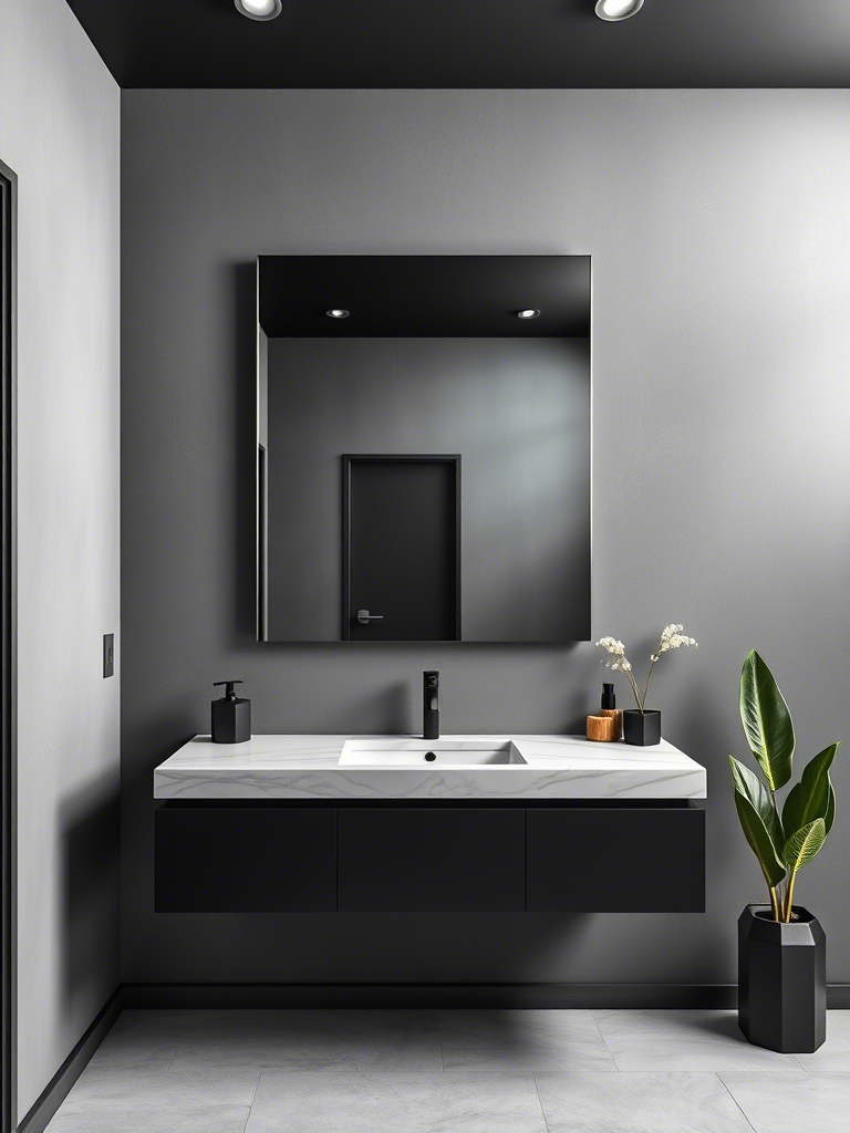 Amazing Dark Bathroom Design Ideas