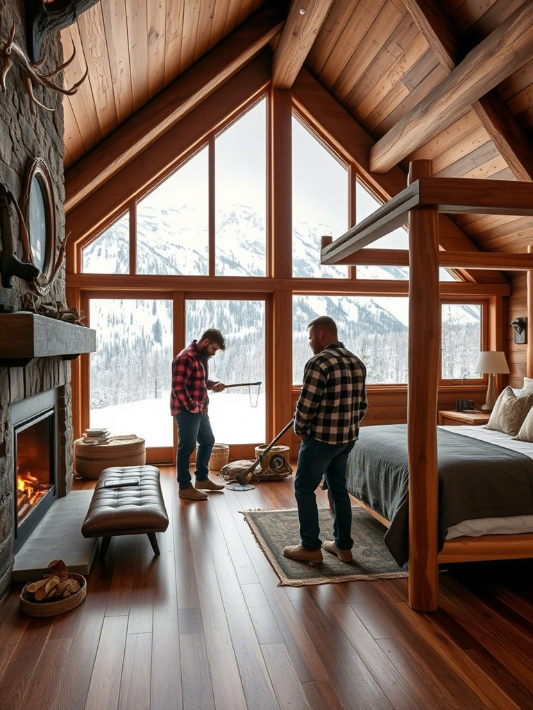 8. Rugged Cabin Energy Without the Bears