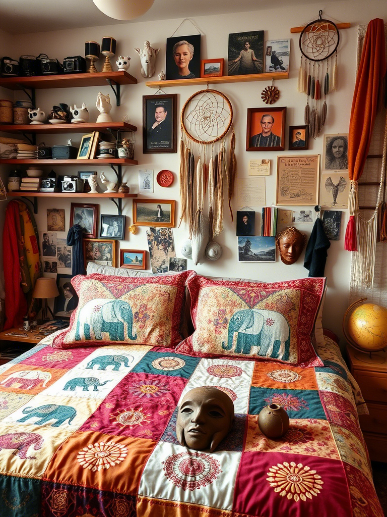 Colorful Boho Bedroom Ideas