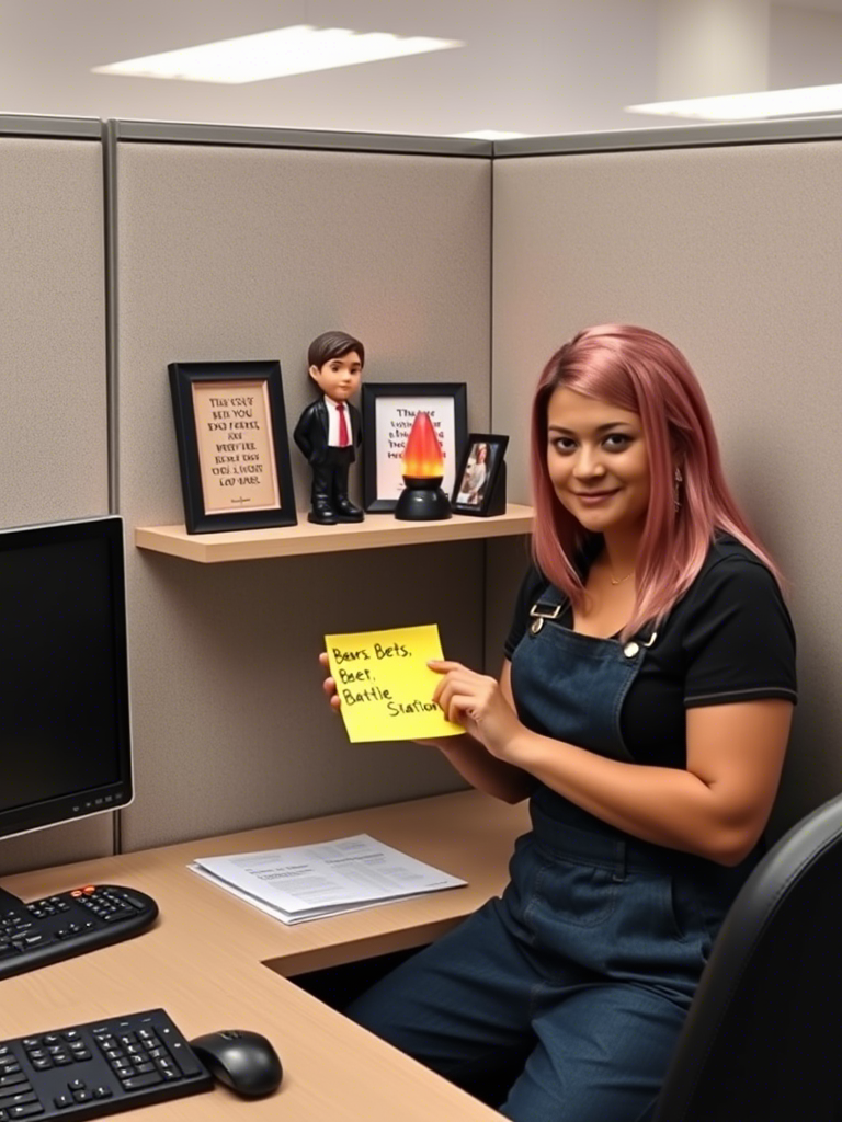 Creative Office Cubicle Decor Ideas