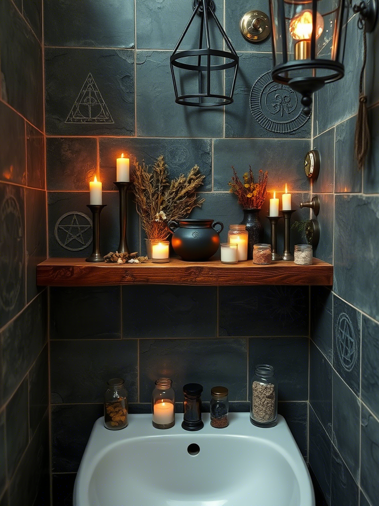 Witchy Bathroom Ideas