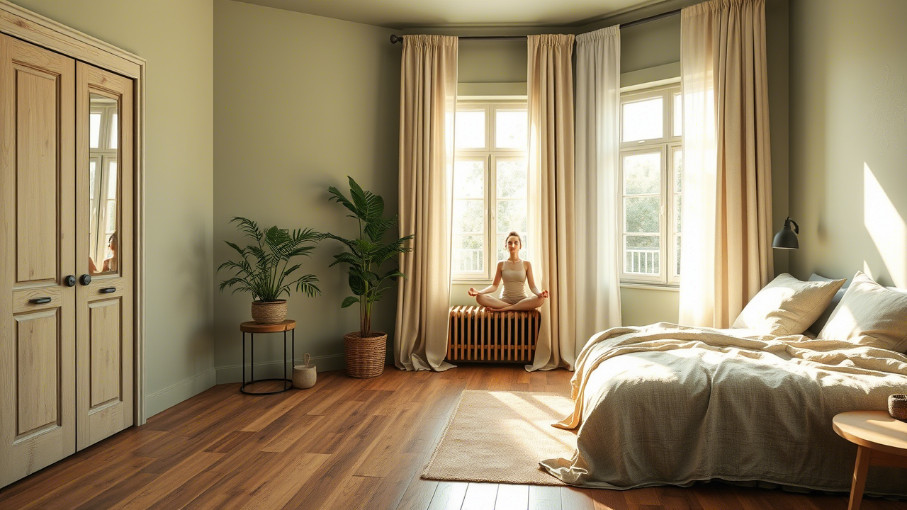 20+ Grounded and Calm: Earthy Green and Neutral Bedroom