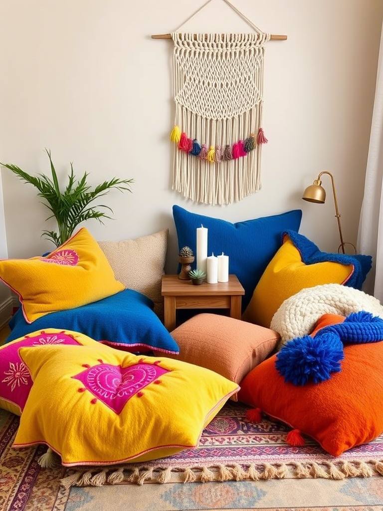Colorful Boho Bedroom Ideas