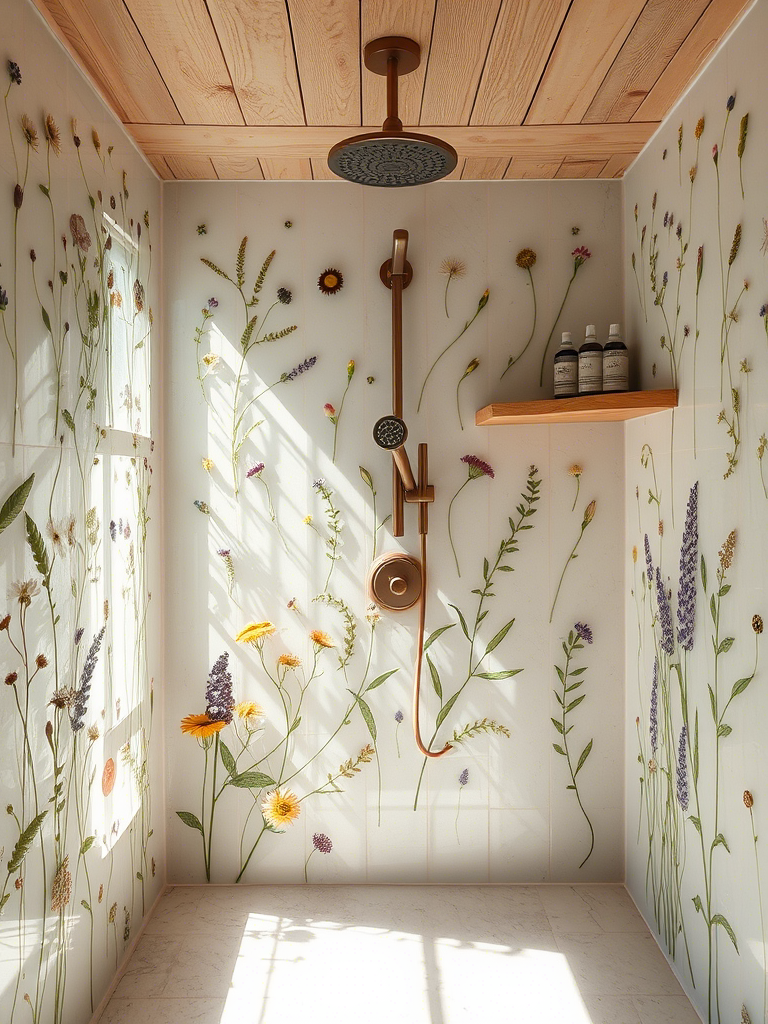 13. Pressed Wildflower Resin Panels