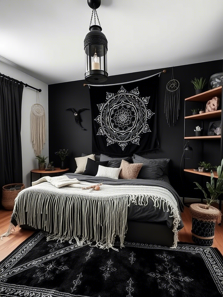 20+ Black and Grey Bedroom Ideas