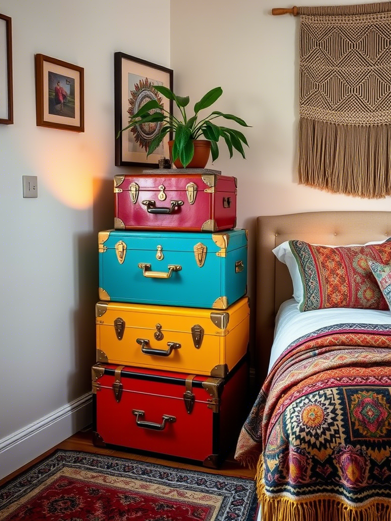 Colorful Boho Bedroom Ideas