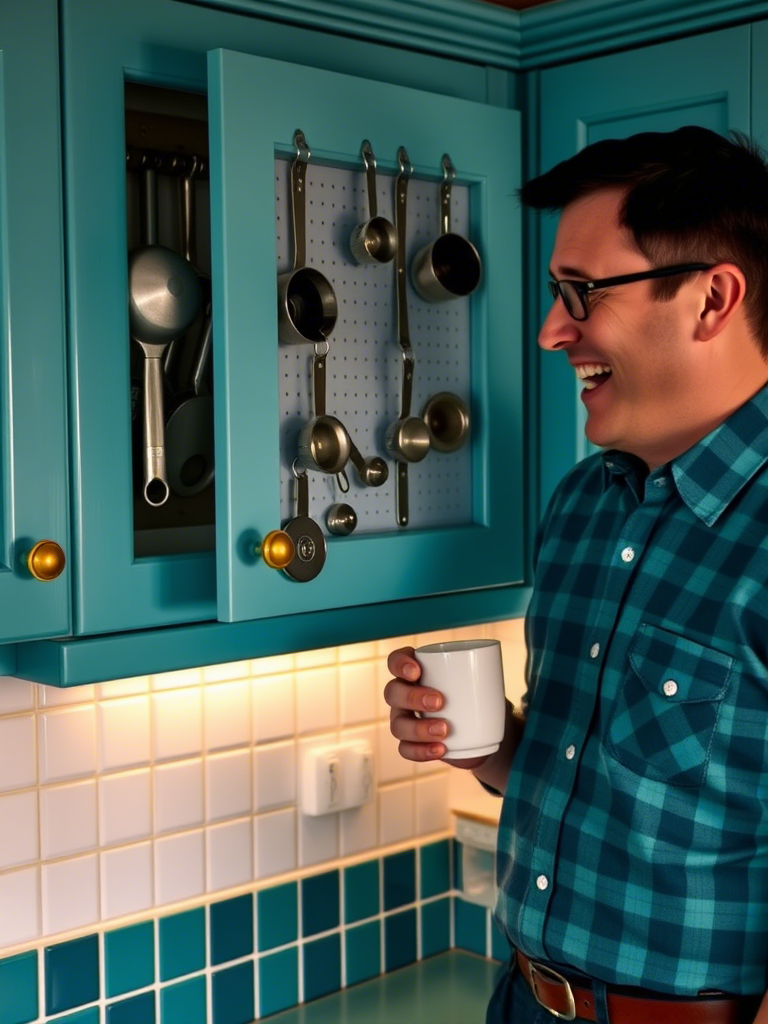 Clever Upper Corner Kitchen Cabinet Organization Ideas