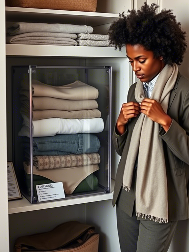 20. Make a Closet "Capsule" Box for Fast Packing