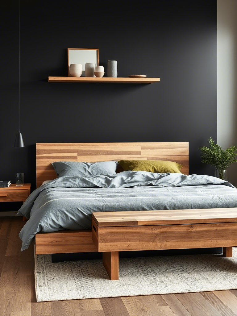 12. Mix matte and natural finishes