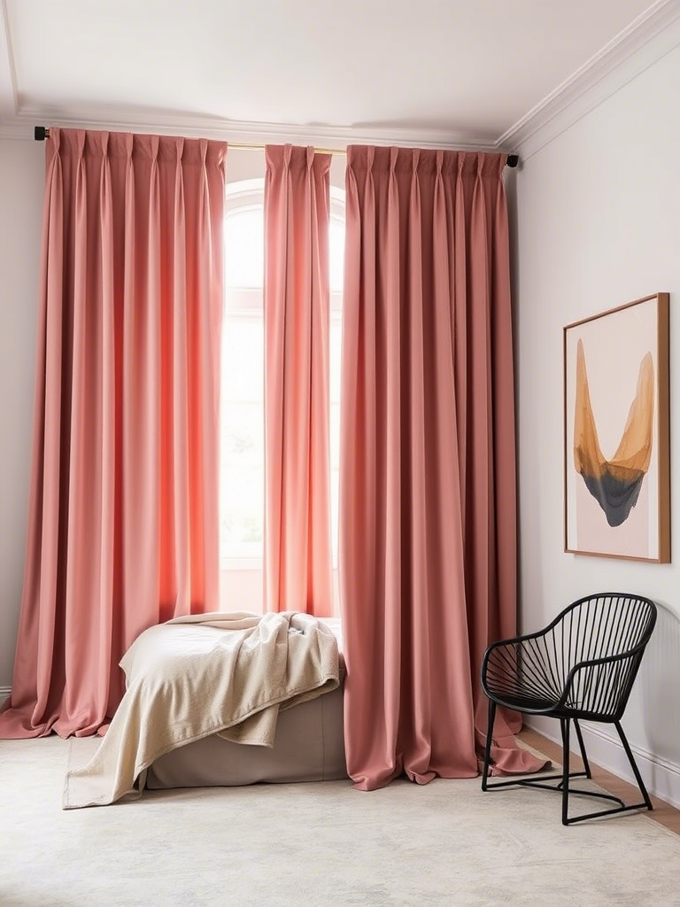 15. Statement Curtains That Drag Dramatically