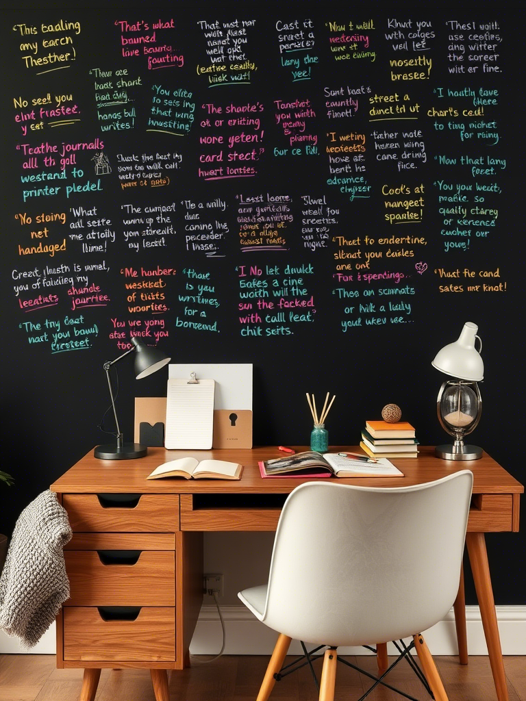 19. The Journal Junkie’s Wall Nook