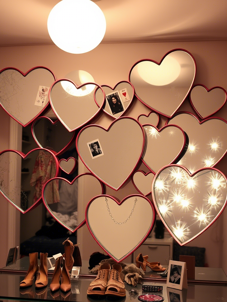 Heart-Shaped Wall Art Ideas