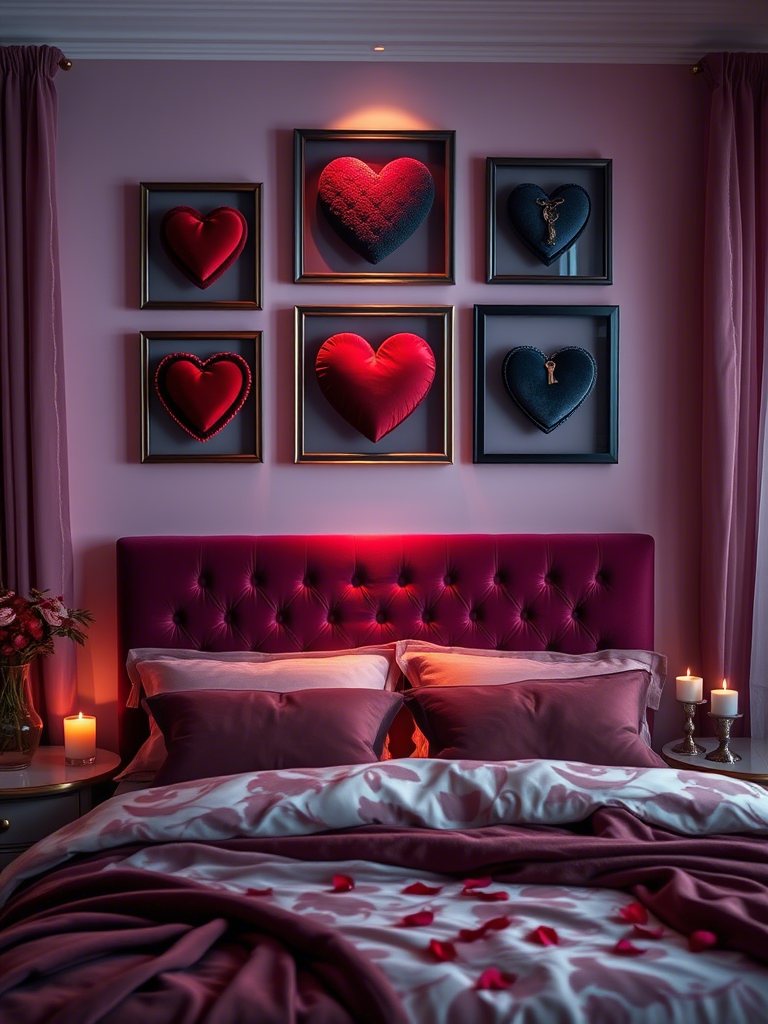 Heart-Shaped Wall Art Ideas