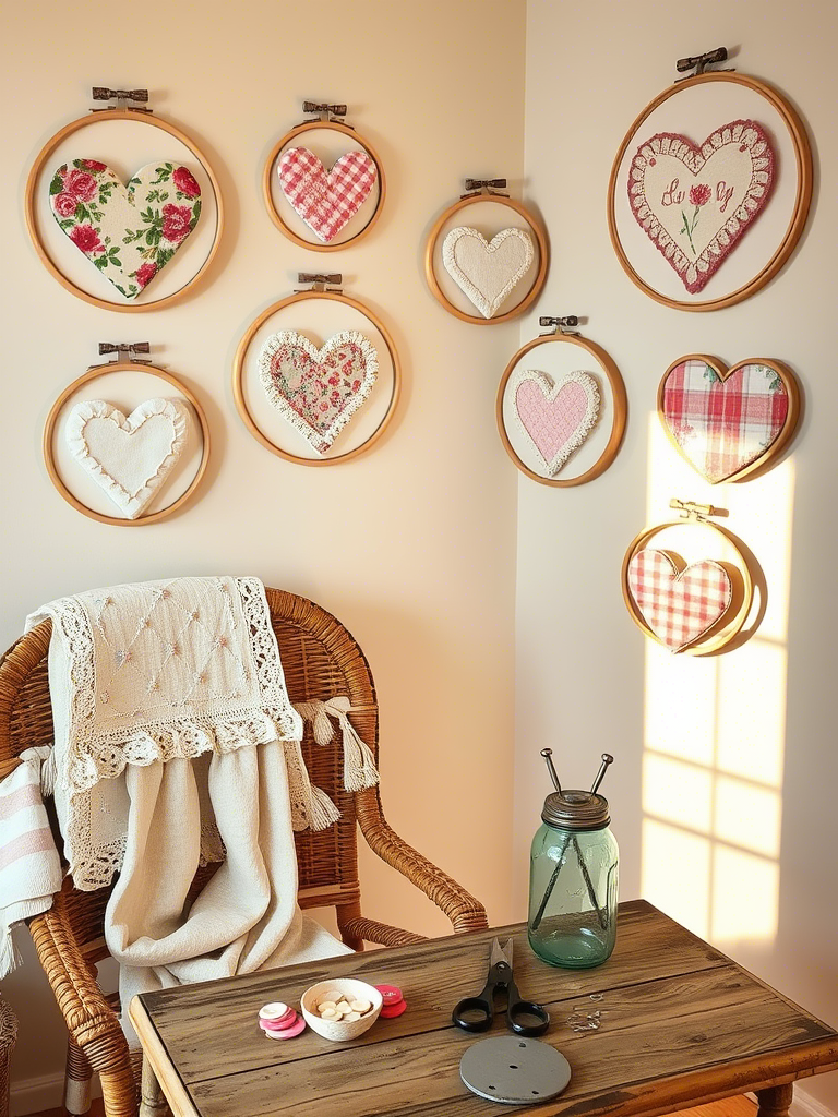 Heart-Shaped Wall Art Ideas
