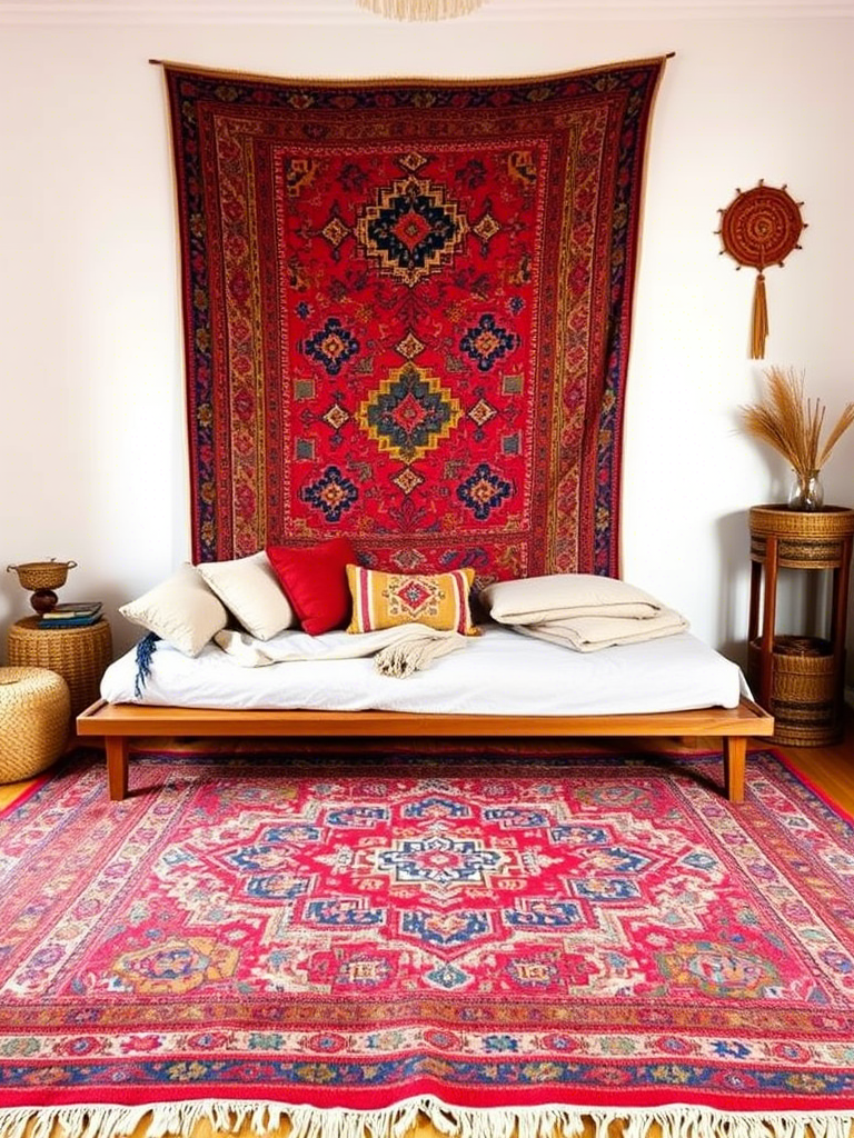 Colorful Boho Bedroom Ideas