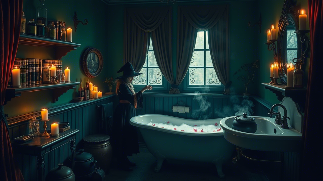 20+ Witchy Bathroom Ideas for a Magical, Enchanting Space