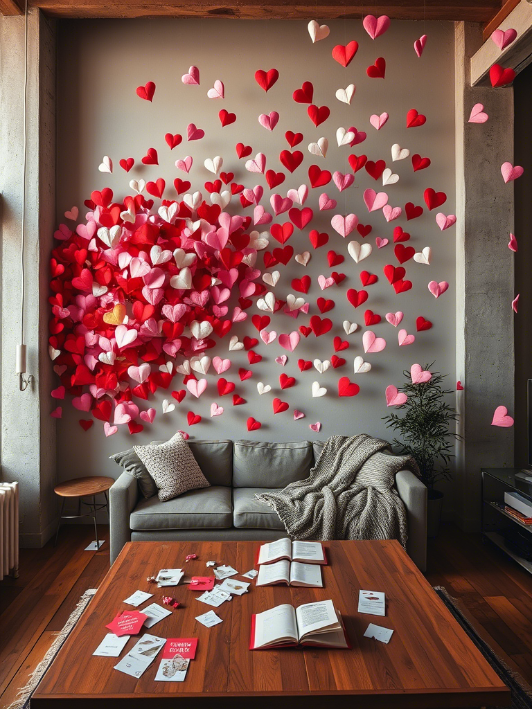 Heart-Shaped Wall Art Ideas