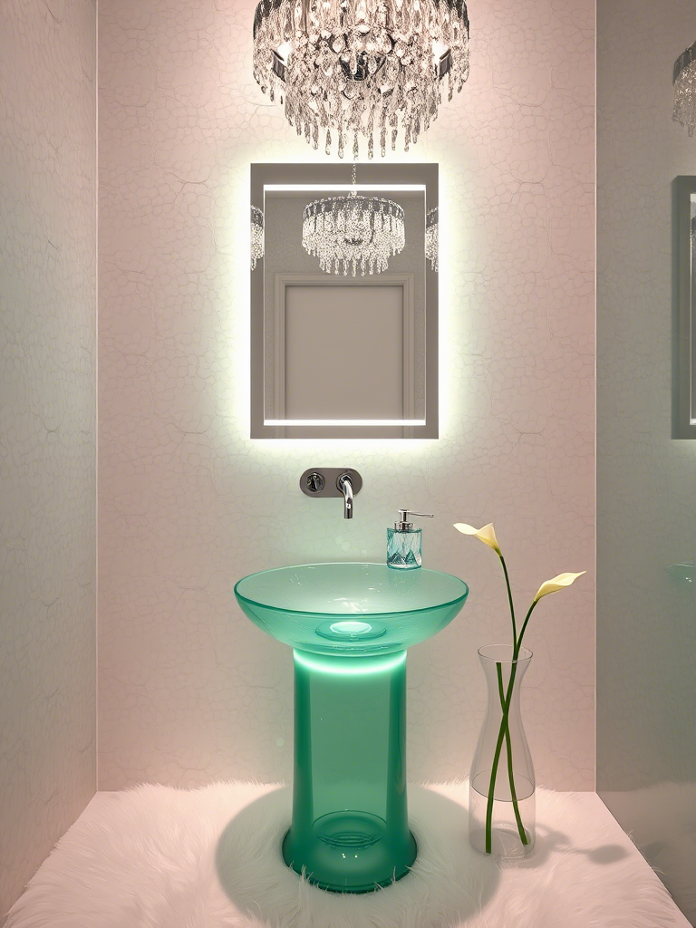 Stylish Powder Room Pedestal Sink Ideas