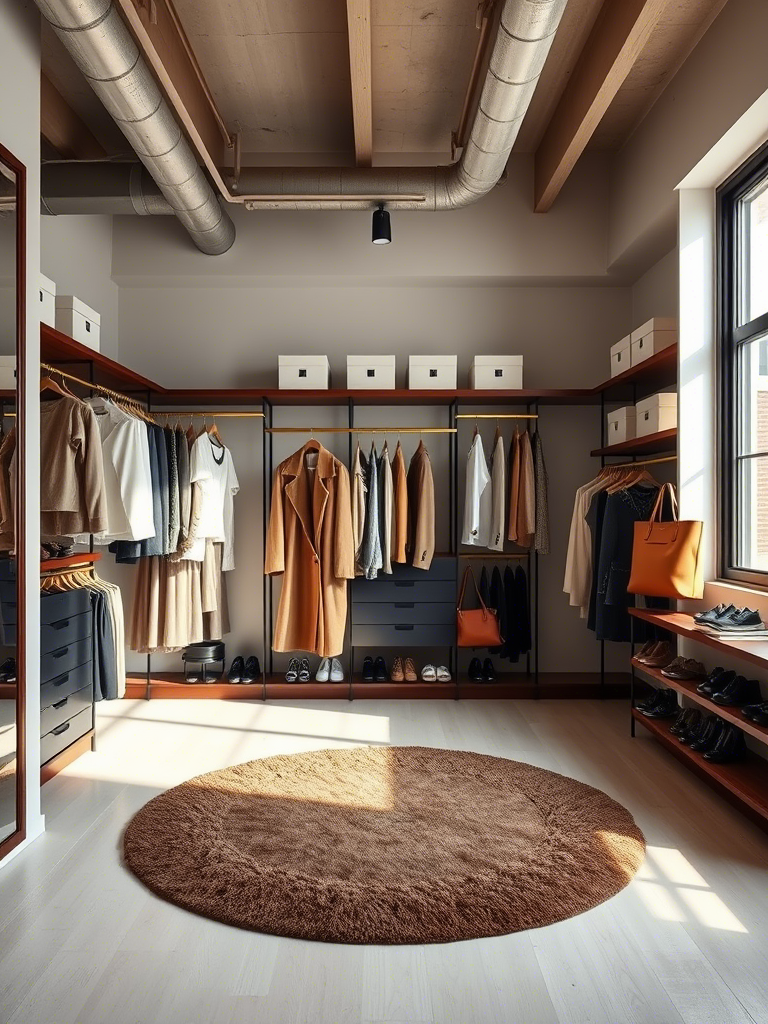3. The Open Concept Closet (For the Brave Ones)