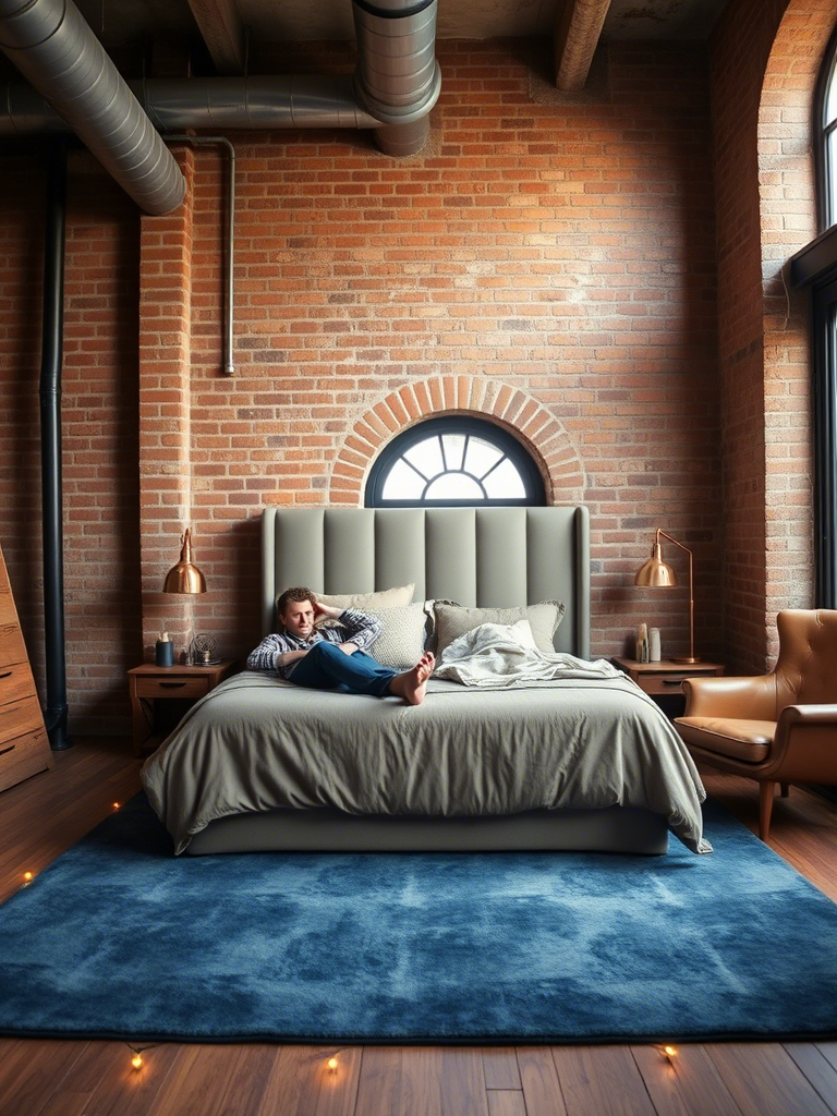 4. Industrial But Cozy (Yes It’s Possible)