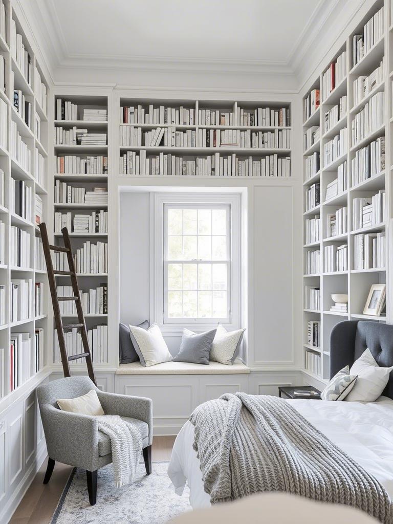 16. Bring in Books Like It’s a Library Retreat