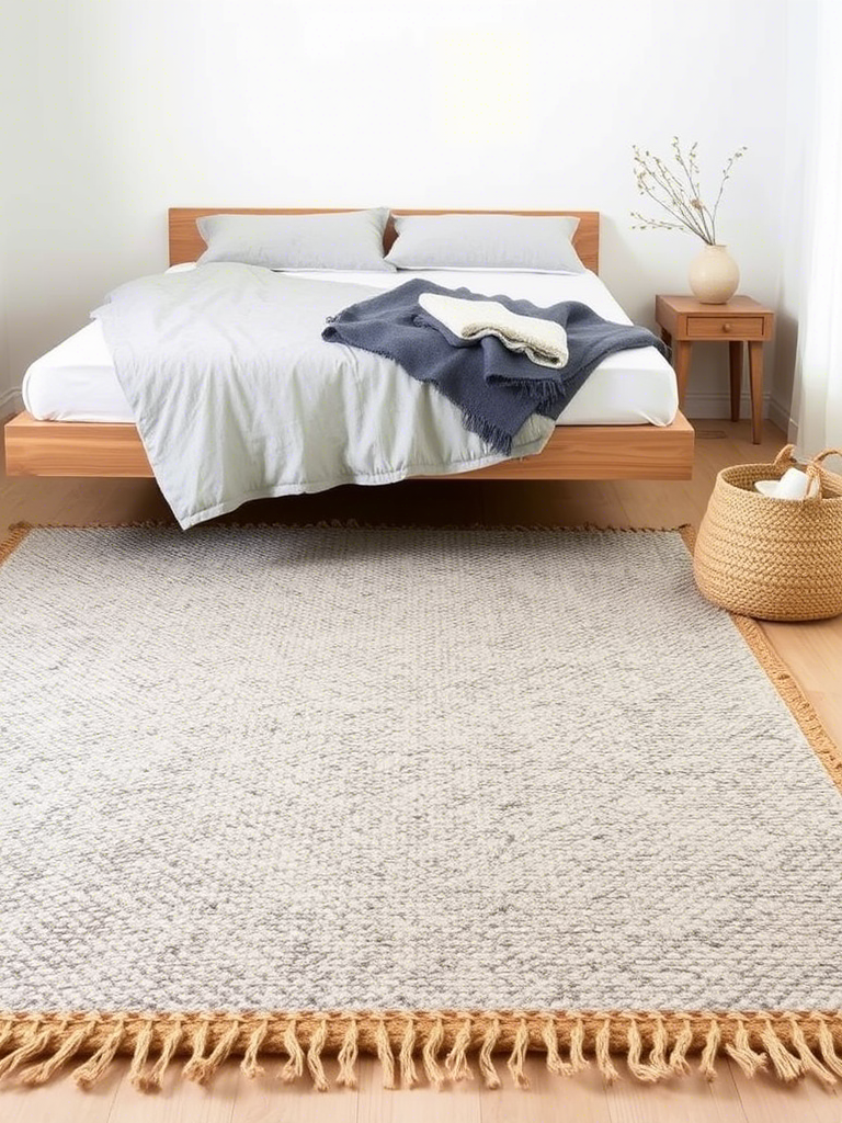 19. Experiment with layered rugs