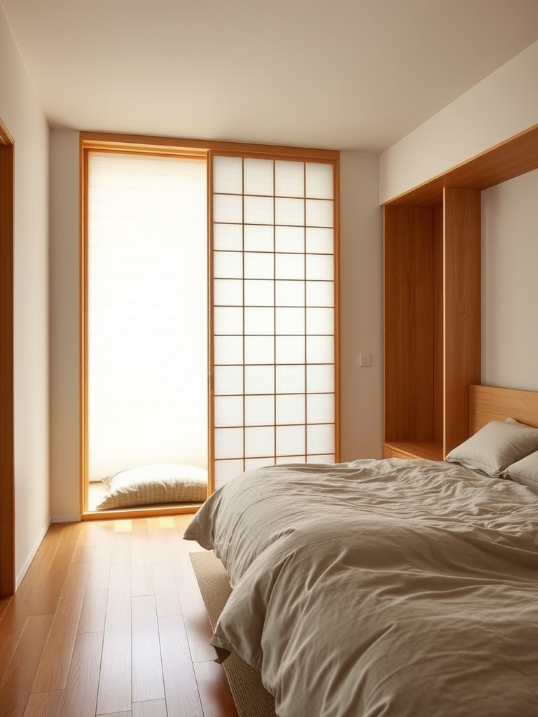 11. Shoji screens as subtle room dividers