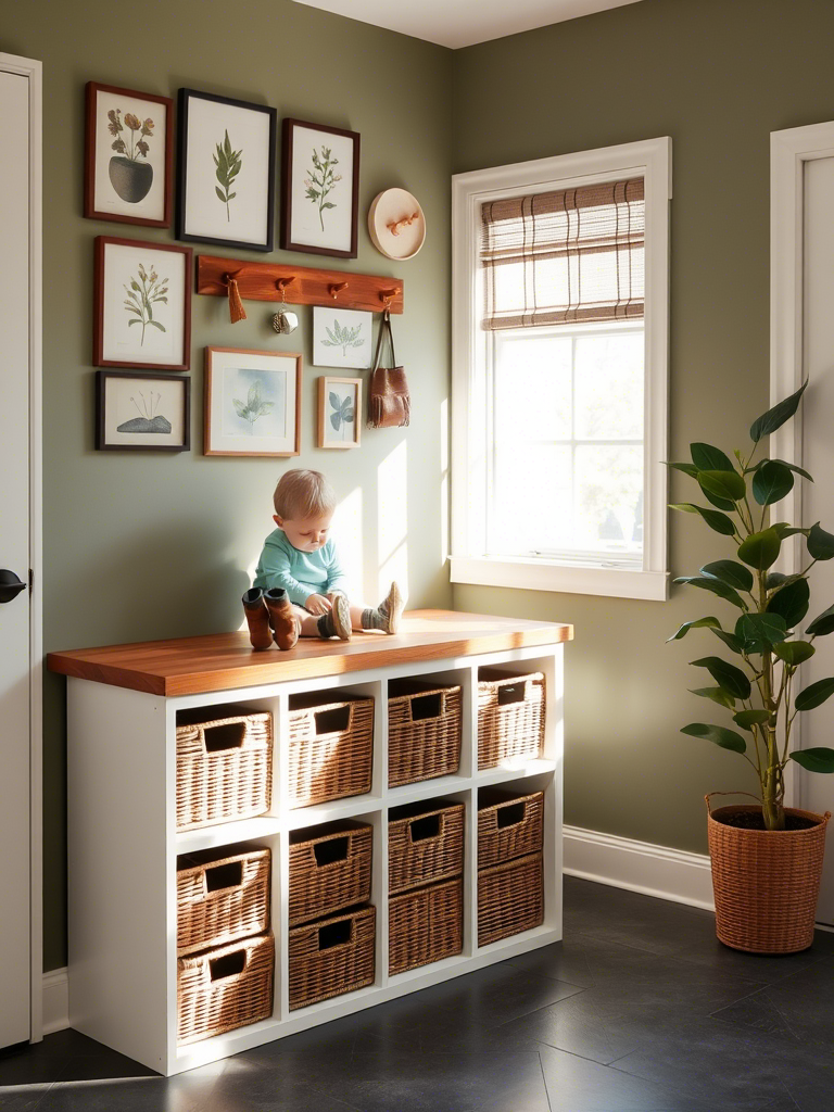 IKEA Mudroom Hacks