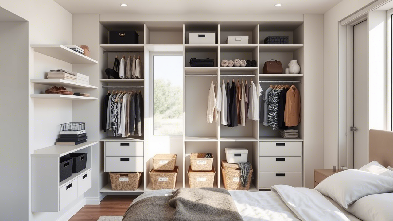 20+ Stylish Bedroom Closet Ideas for Organized Living