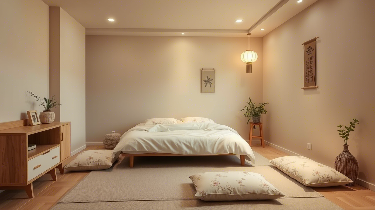 20+ Korean Bedroom Decor Room Aesthetic Beige