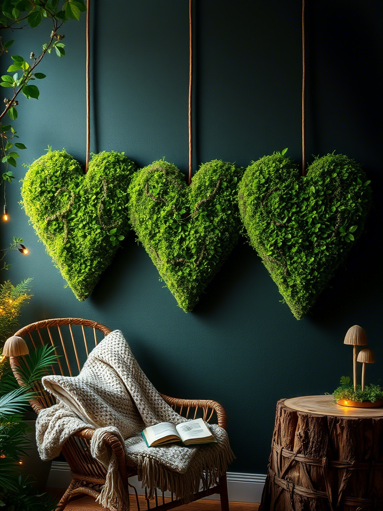 Heart-Shaped Wall Art Ideas