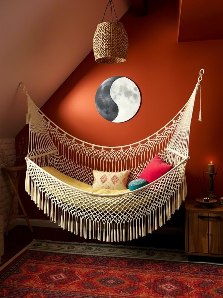 6. Boho Hammock Vibes Inside (Why Not?)