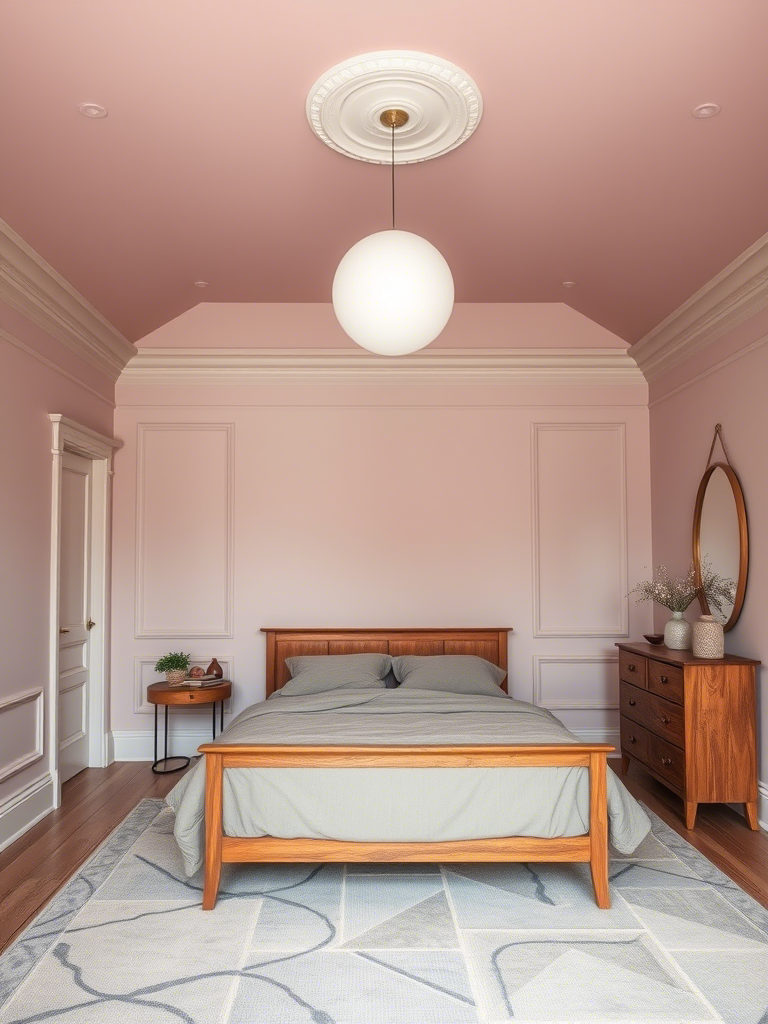11. Dusty Pink Ceiling — AKA the Unexpected Fifth Wall