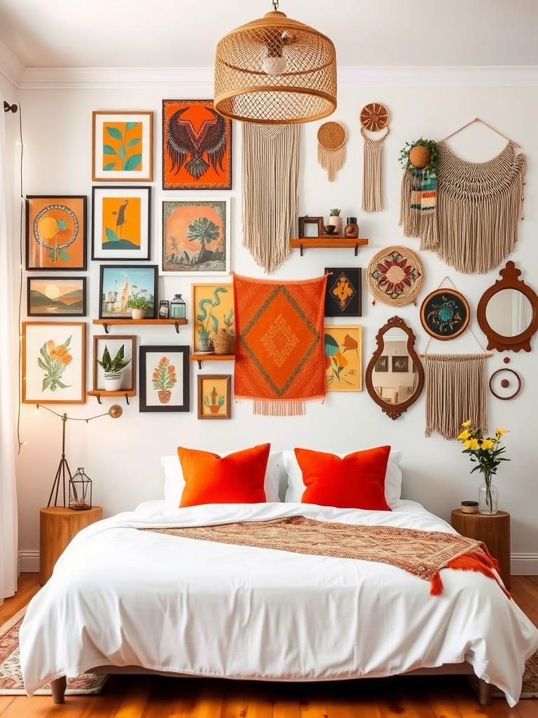 Colorful Boho Bedroom Ideas