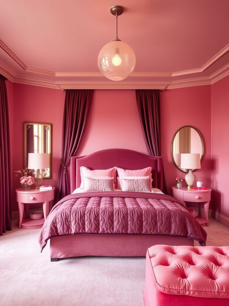 5. Monochrome Madness: Pink on Pink on Pink