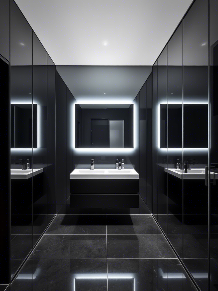 Amazing Dark Bathroom Design Ideas