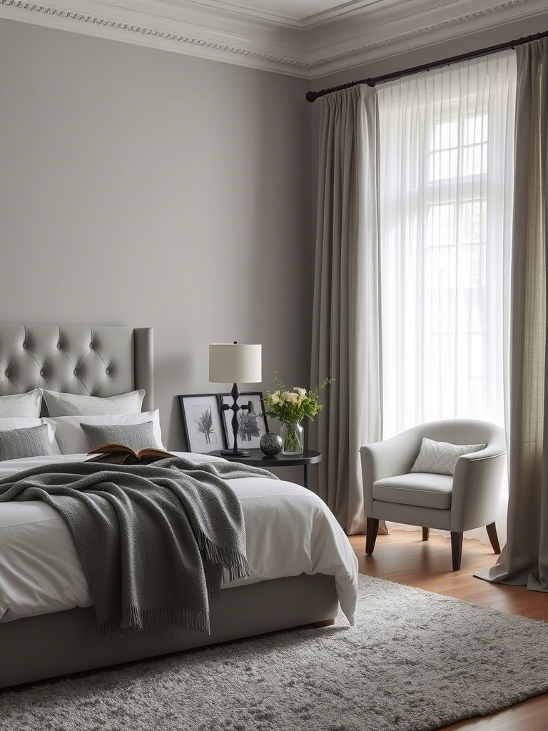 20+ Black and Grey Bedroom Ideas