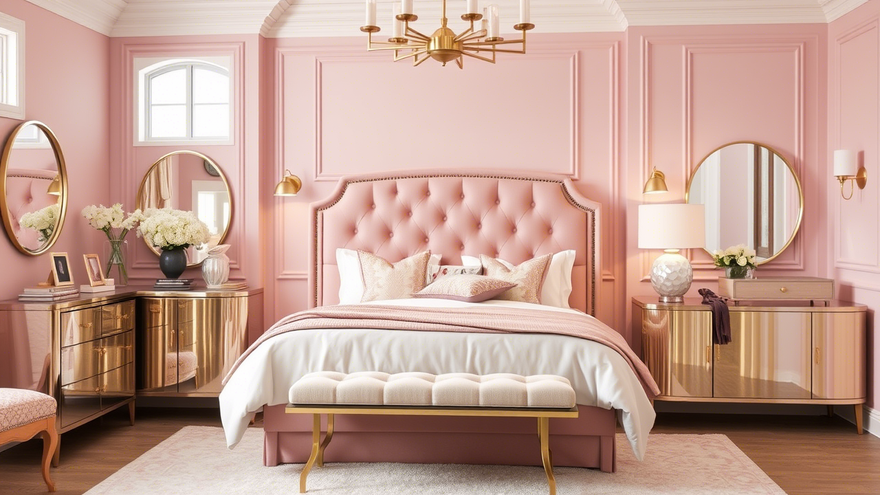 20+ Pink Bedroom Ideas | Stylish & Elegant Designs