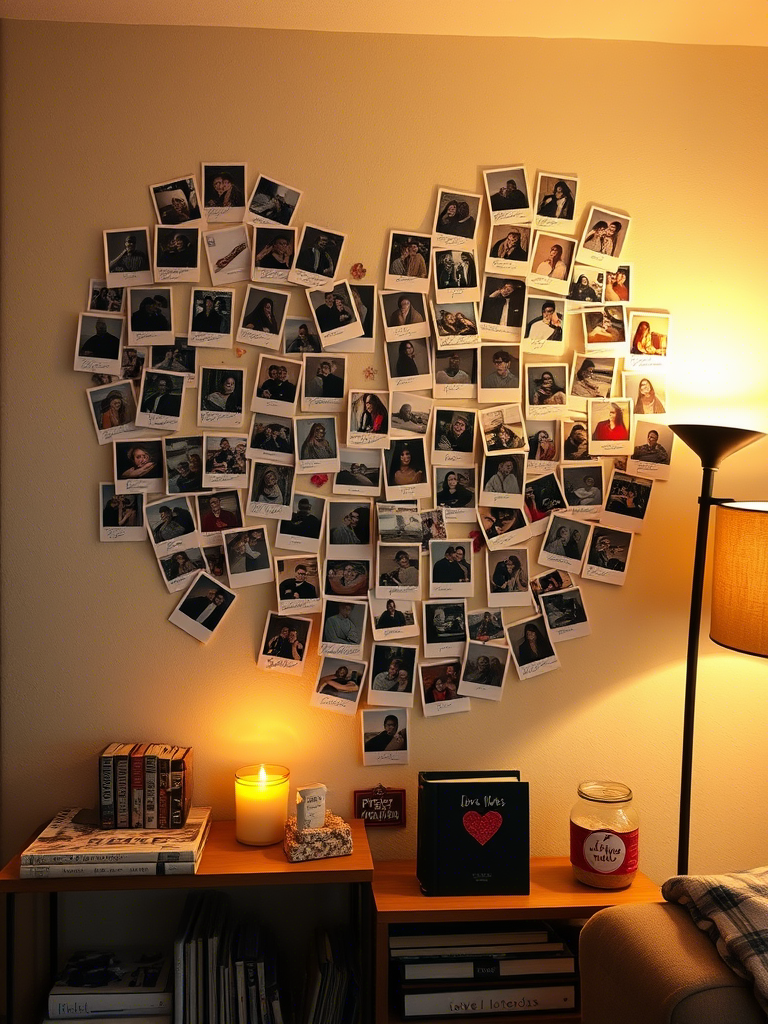 Heart-Shaped Wall Art Ideas