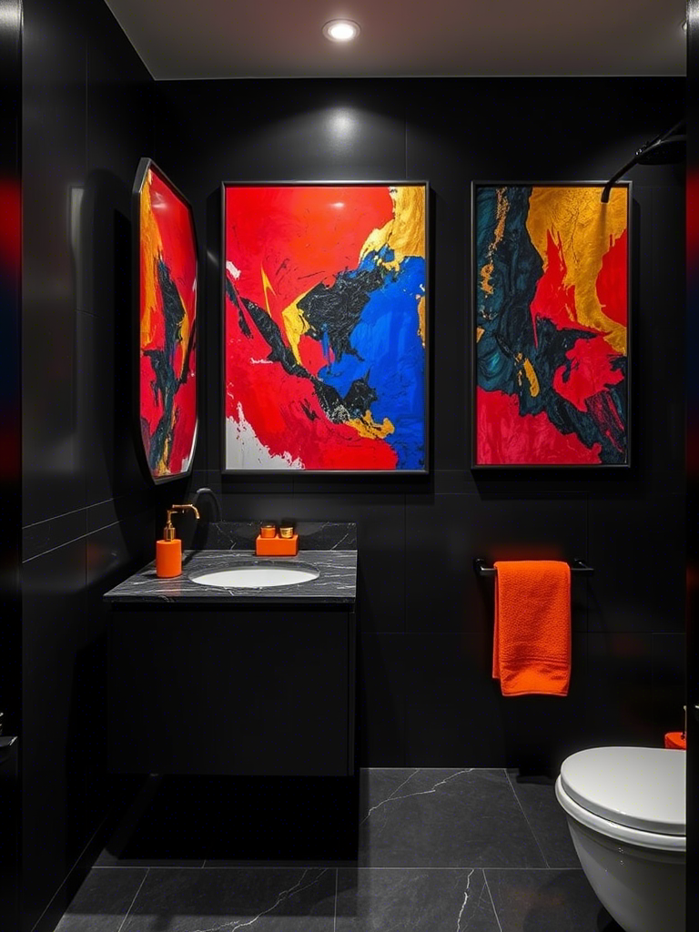 Amazing Dark Bathroom Design Ideas