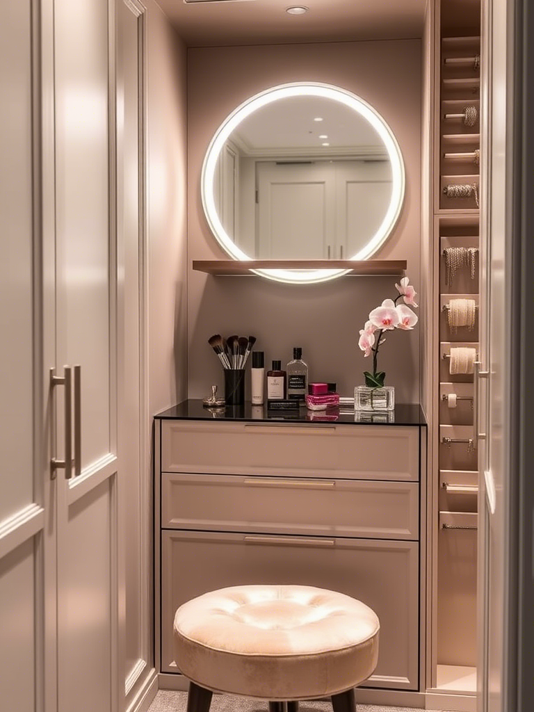 6. Add a Vanity Corner if You Have the Room (Or Even If You Don't)