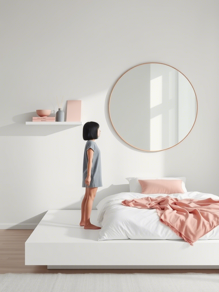 Pink and Grey Bedroom Color Schemes