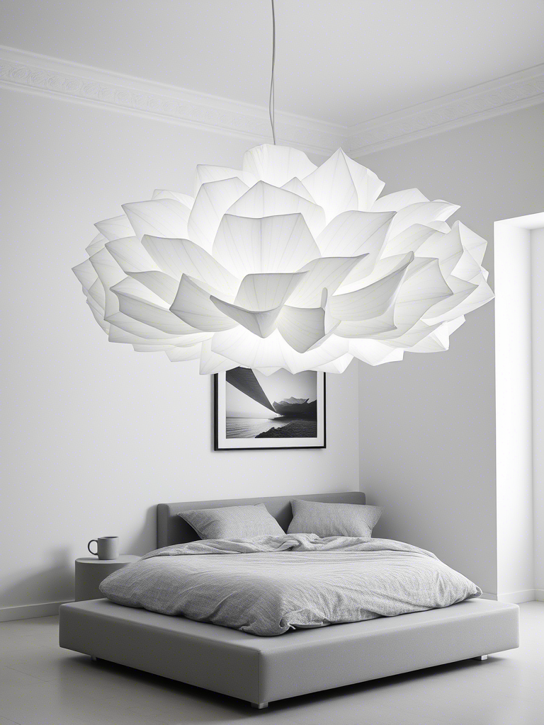 13. Add Drama With Oversized Lighting